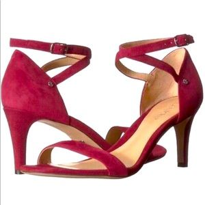 NWOB red Ralph Lauren heels